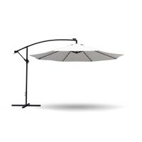 Ampelschirm mit LED 350 cm