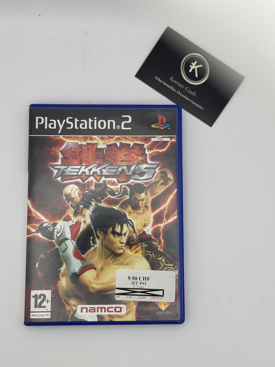 Jeux: Tekken 5 sur Playstation 2 – D'occasion à Lausanne par Korner-Cash