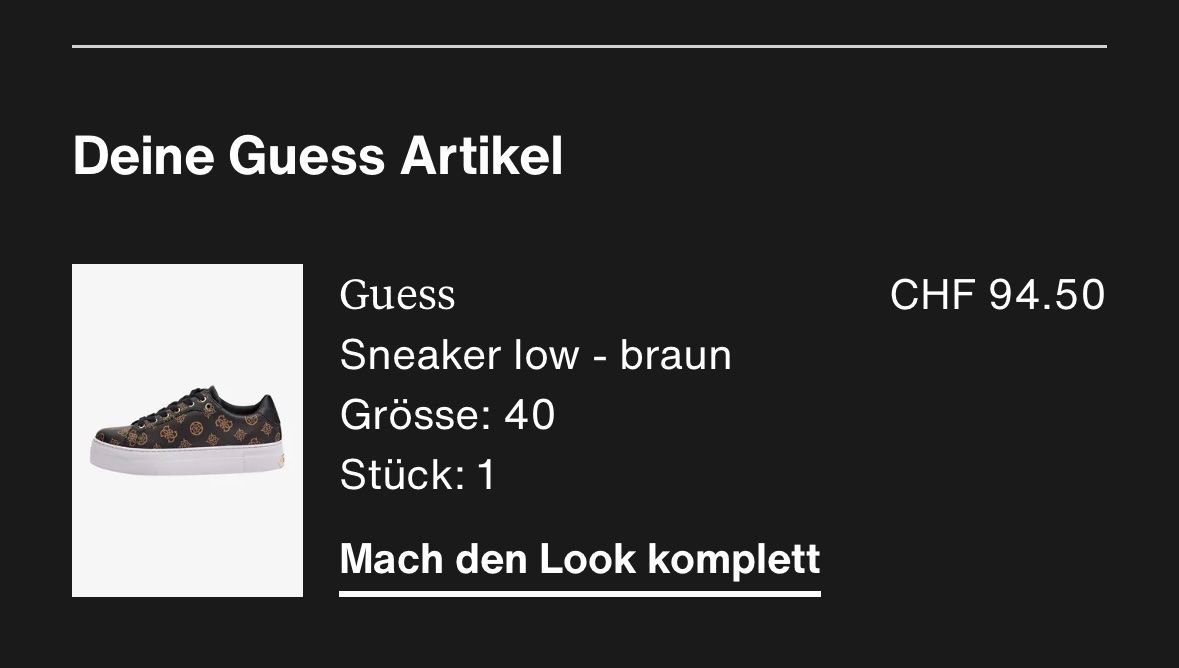 Guess Scarpe da uomo: Guess Sneaker Grösse 40 – Usato da Oftringen venduto da tola19 6