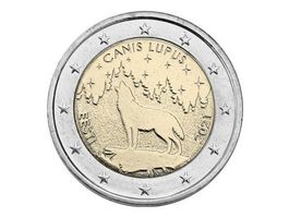 Estonia - 2 Euro (Wolf) 2021 UNC