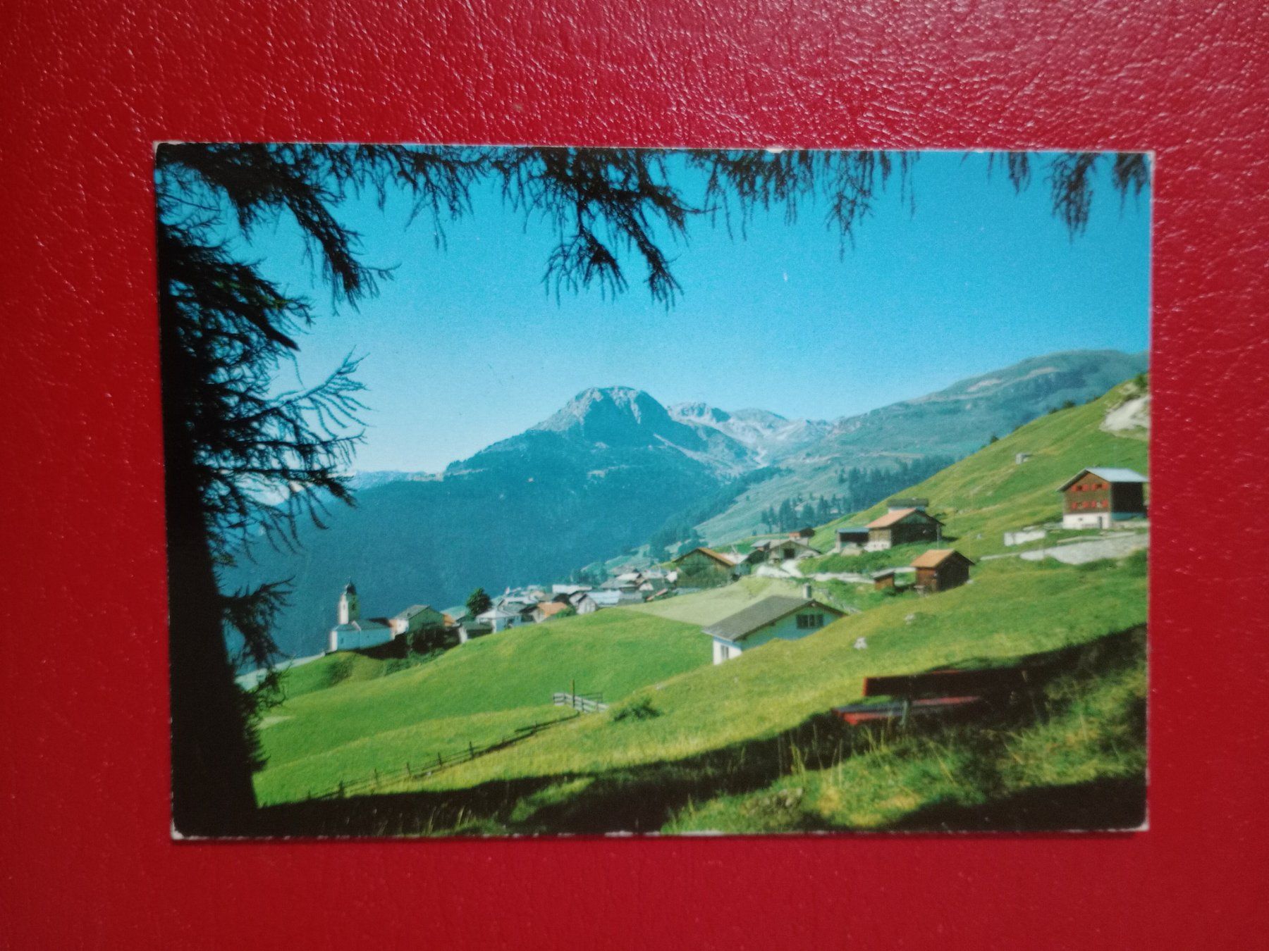 Ansichtskarten: Mathon Graubünden Berghotel Beverin 1981 – Gebraucht aus Küttigen von Melisch1000