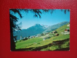 Mathon Graubünden Berghotel Beverin 1981