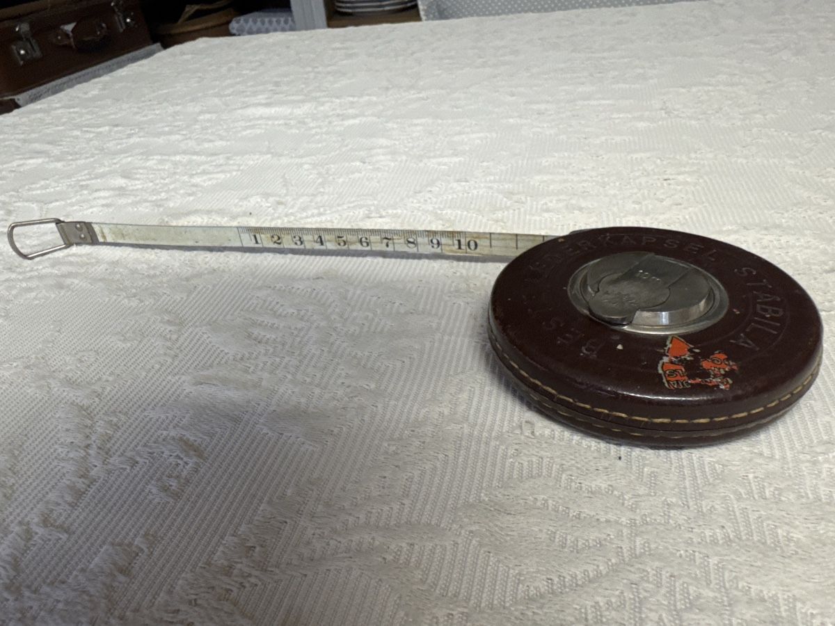 Misurare: Antikes Ledermassband "Stabila" 10m – Usato da Gams venduto da ver_n7n9