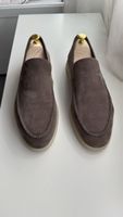 Loro Piana Summer Walk grey taupe size 45