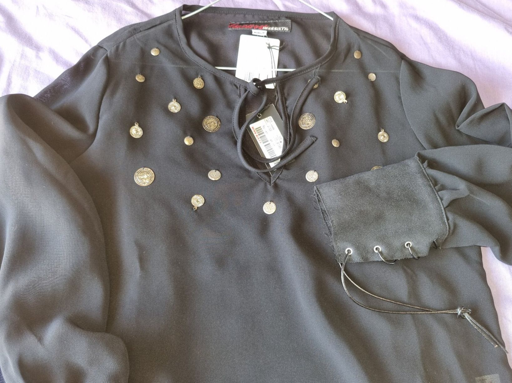 Miss Sixty Blusen: Bluse Miss Sixty neu schwarz – Neu und originalverpackt aus geroldswil von Gumball1 1