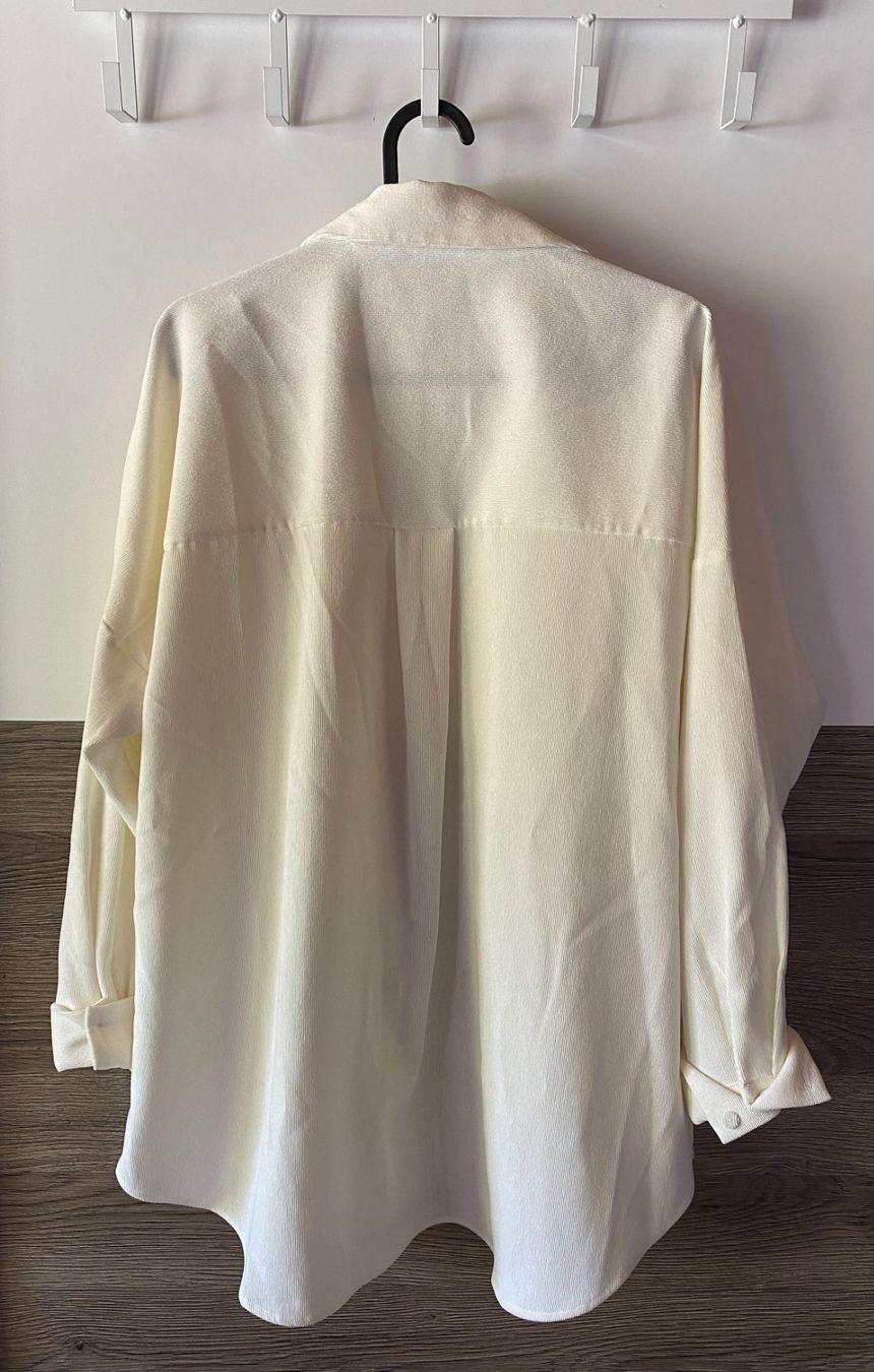 Zara Camicette: Chemise - Zara couleur crème – Usato da Rochefort venduto da Audrey.Maire 5