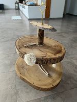 holz etagere 
