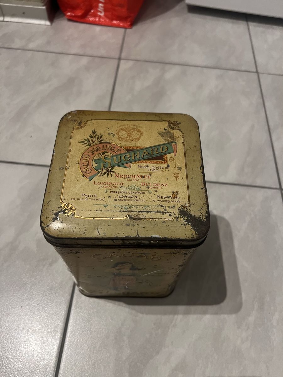 Suchard Dosen: Ancienne boîte Suchard – Gebraucht aus Courtepin von Justla 2