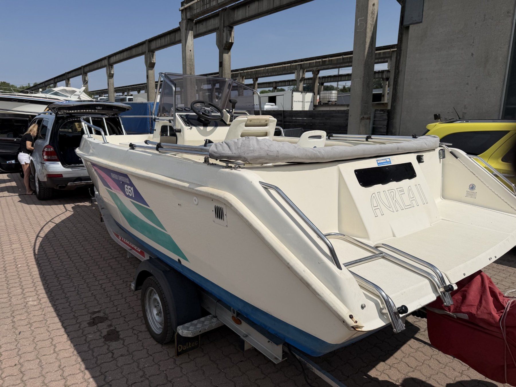 Molinari Bateaux: MOLINARI AM 651 KONSOLENBOOT – D'occasion à Avenches par BOOTTRANSPORTE 4