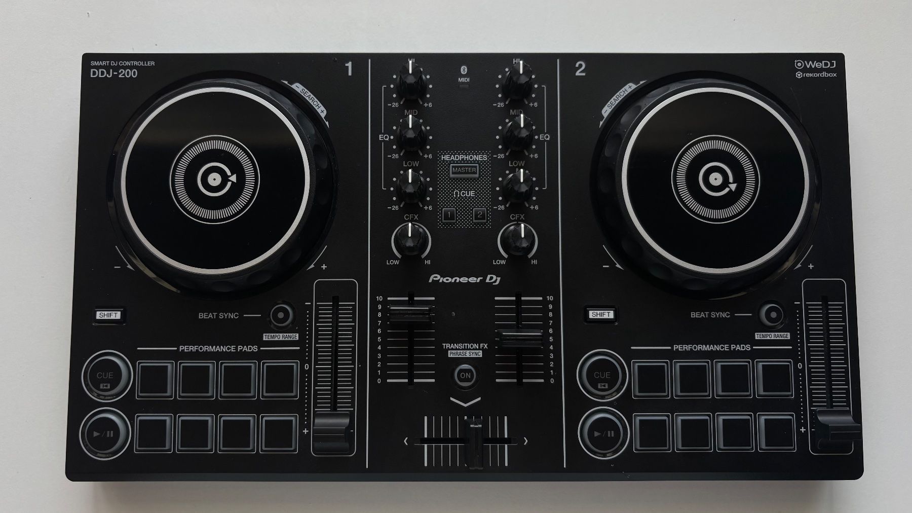 Pioneer Console di mixaggio: DJ Controller Pioneer DDJ-200 set – Usato da Wangen SZ venduto da Cabrio19