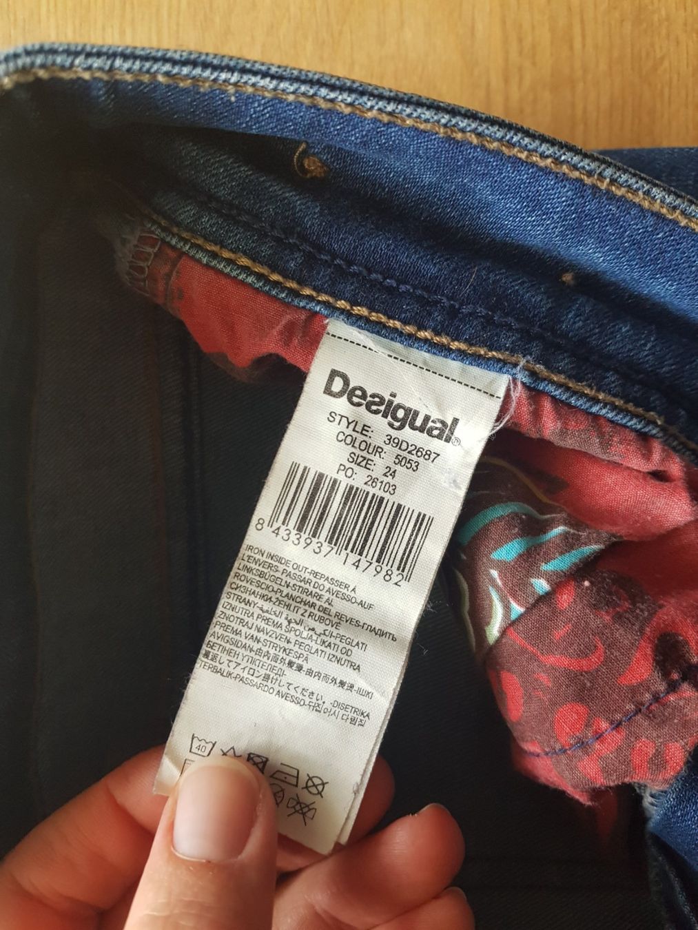 Desigual Jeans: DESIGUAL Jeans Gr.S(24) – Usato da Merligen venduto da muss_haben 5