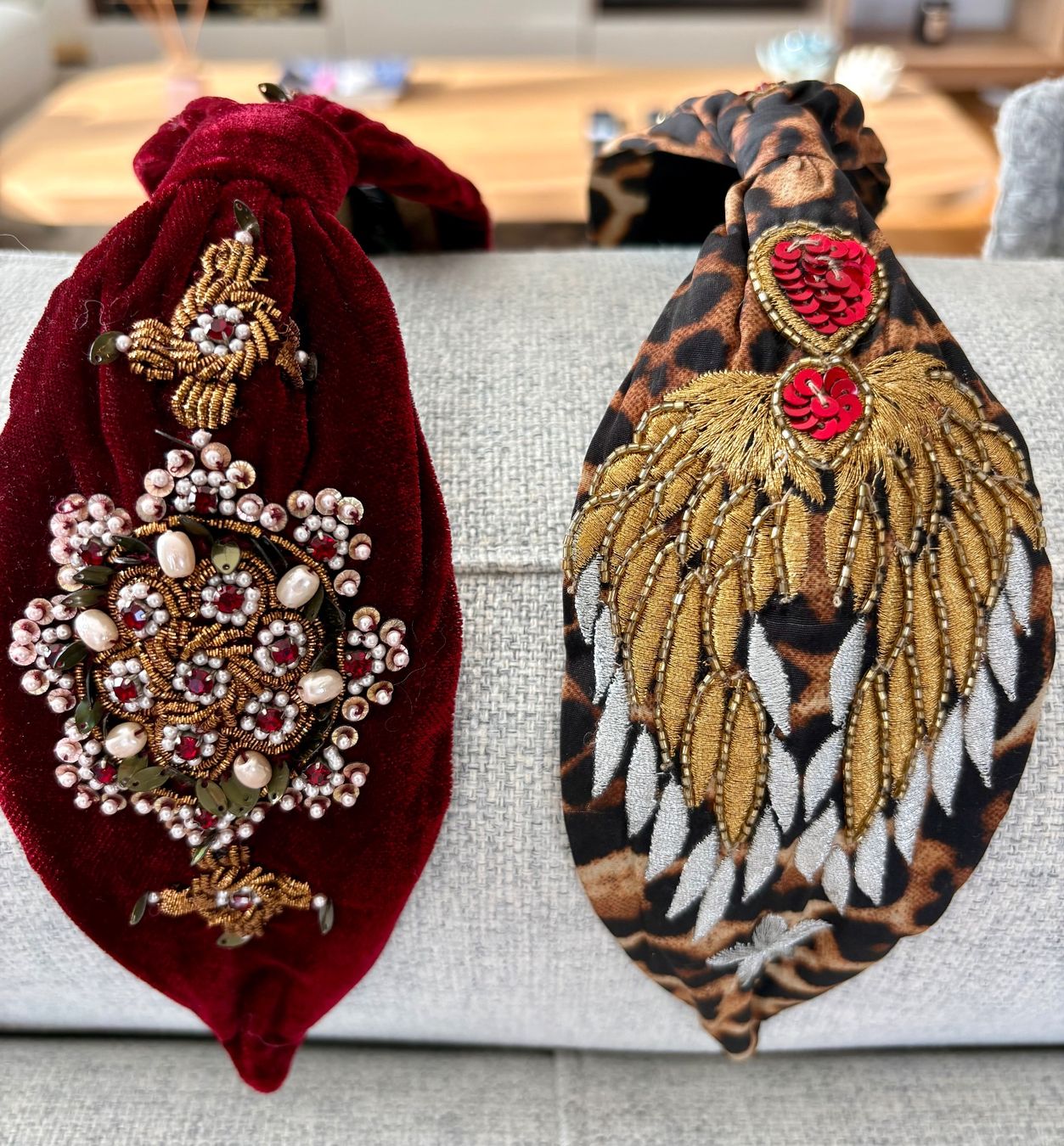 Accessori per capelli: 2x Namjosh Headbands Handcrafted – Nuovo (secondo la descrizione) da Rolle venduto da elisolle 1