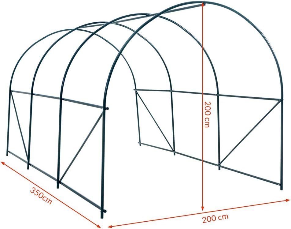 Casette da giardino & serre: Foliengewächshaus 350x200x200cm – Nuovo e nell'imballaggio originale da Bottighofen venduto da zaap 7