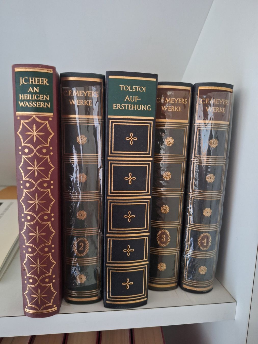 Libri: 5 Bucher Klassiker C.F. Meyer und Tolst – Usato da Wanzwil venduto da chlinih93
