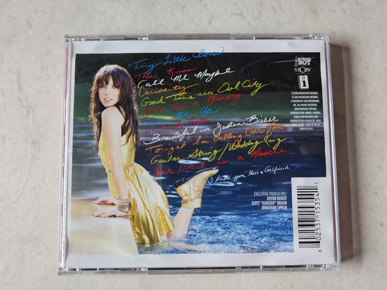 CD: Carly Rae Jepsen  -  Kiss – Usato da Schneisingen venduto da backstore24 1