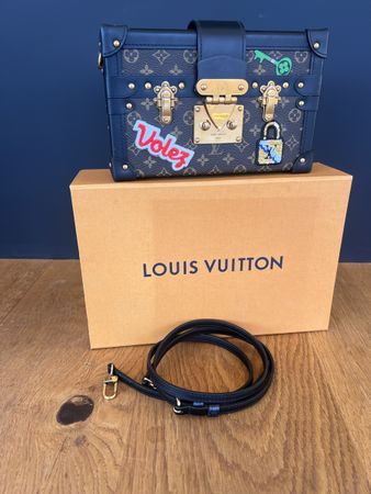 Louis Vuitton Petite Malle Tasche Monogram Canvas neu