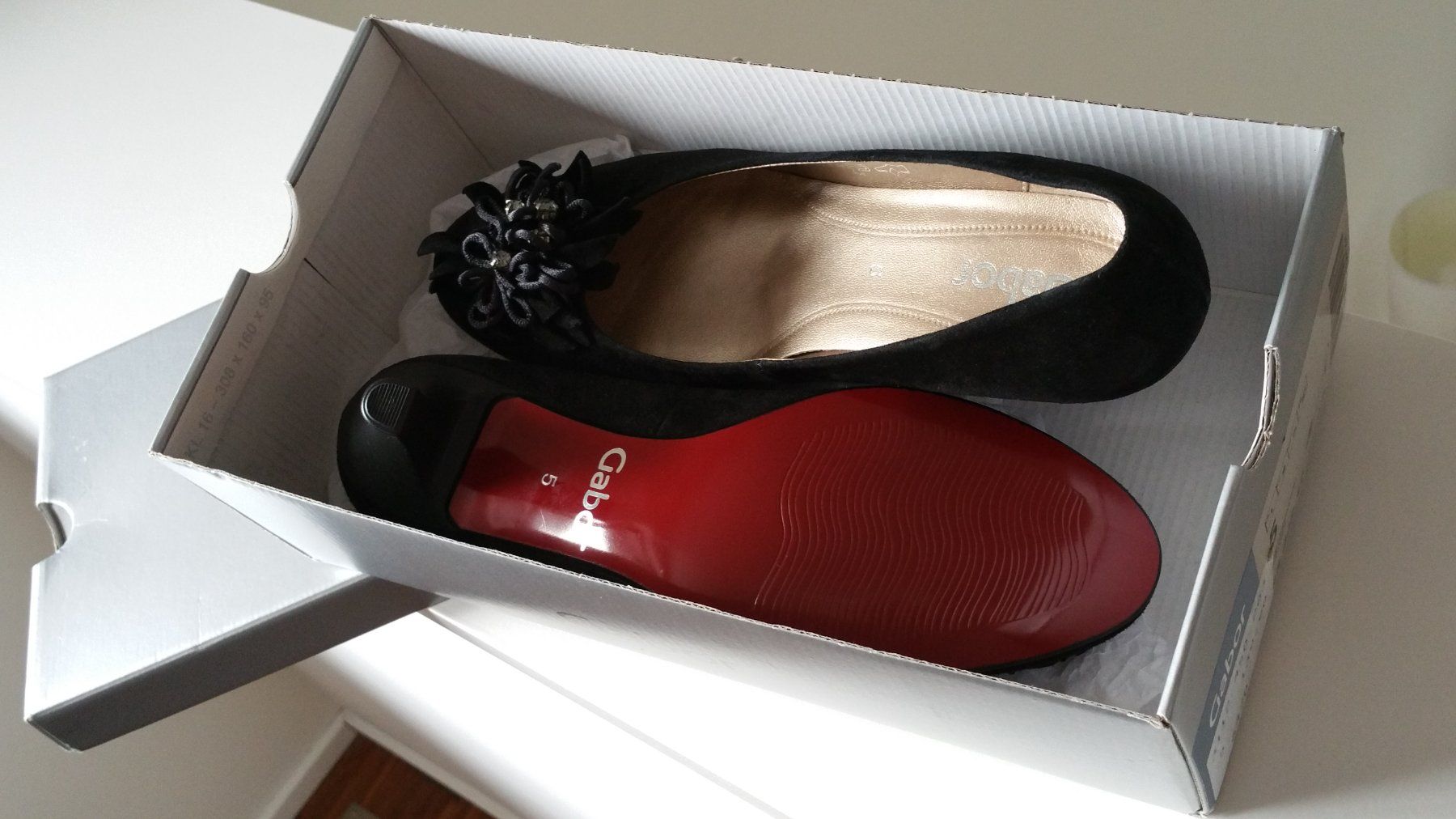 Gabor Scarpe da donna: Gabor Pumps Gr 38 Neu Leder – Nuovo e nell'imballaggio originale da Riehen venduto da Valflyfi 4