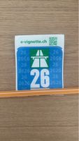 Autobahnvignette Schweiz 2026 neu unbenutzt
