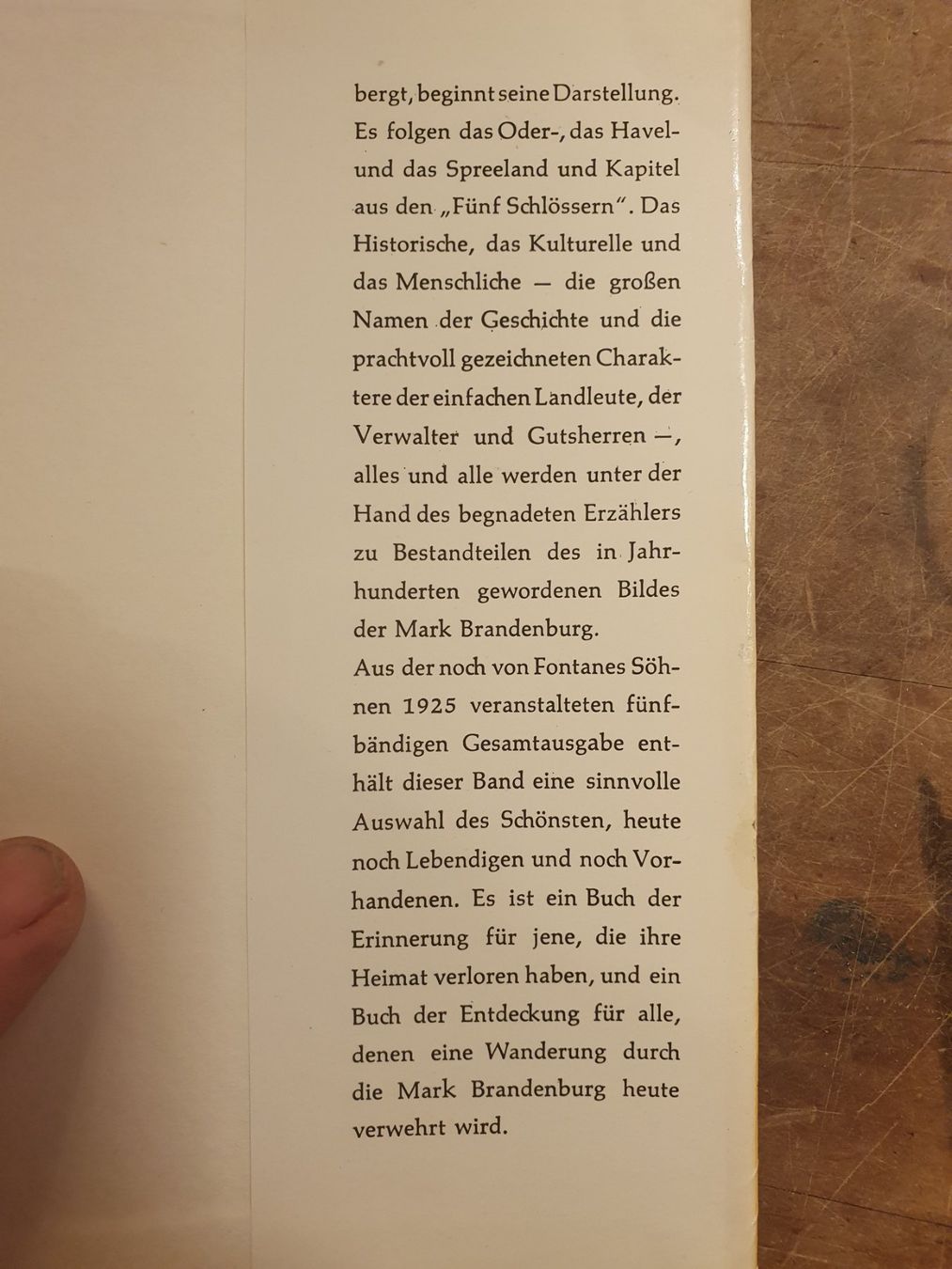 Libri: Wanderungen durch die Mark Brandenburg - Theodor Fontane - E – Usato da Zürich venduto da loosebone 8