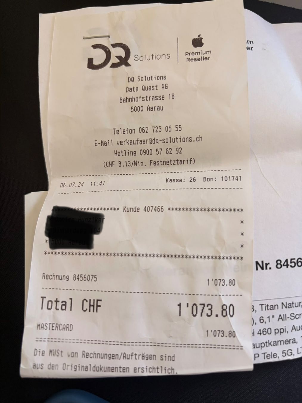 Apple Portables: iPhone 15 pro Natural Titanium 128GB – D'occasion à Aarau par Daisyy4 5