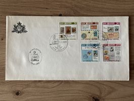 Enveloppe premier jour San Marino 17.3.1988 thématique