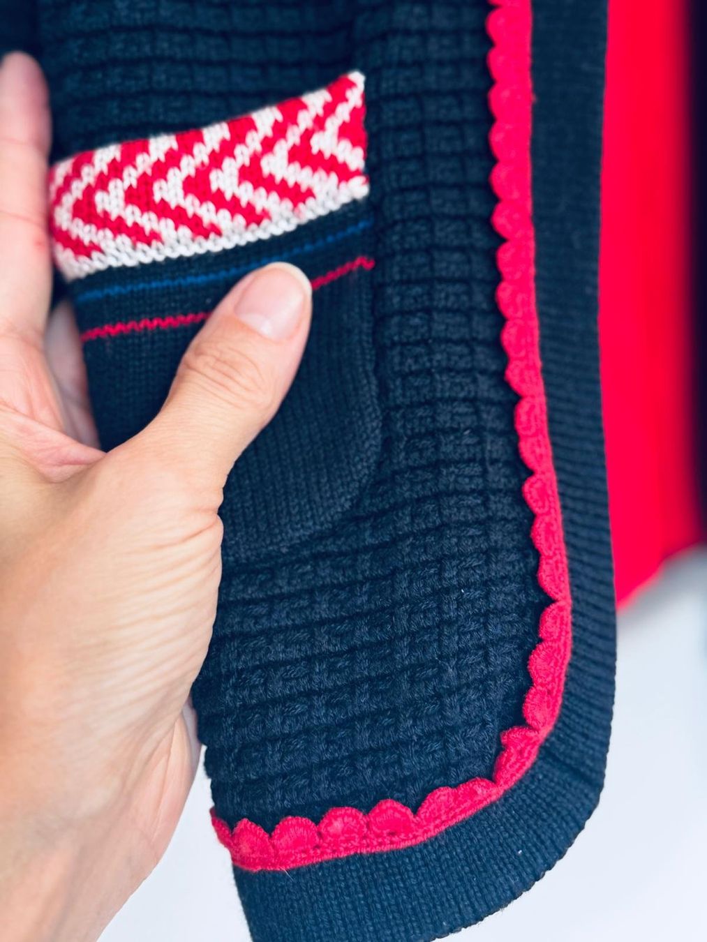 Kookai Giacche: KOOKAI - Boucle Blazer Marine Blau - 34 – Usato da Hergiswil NW venduto da Shintana 1