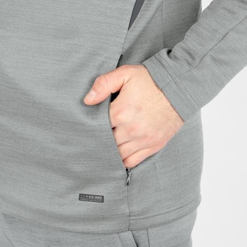 Jako-O Giacche: Jako Freizeitjacke Challenge mit Kapuze - hellgrau melier... – Nuovo e nell'imballaggio originale da St. Gallen venduto da sportglobe 8