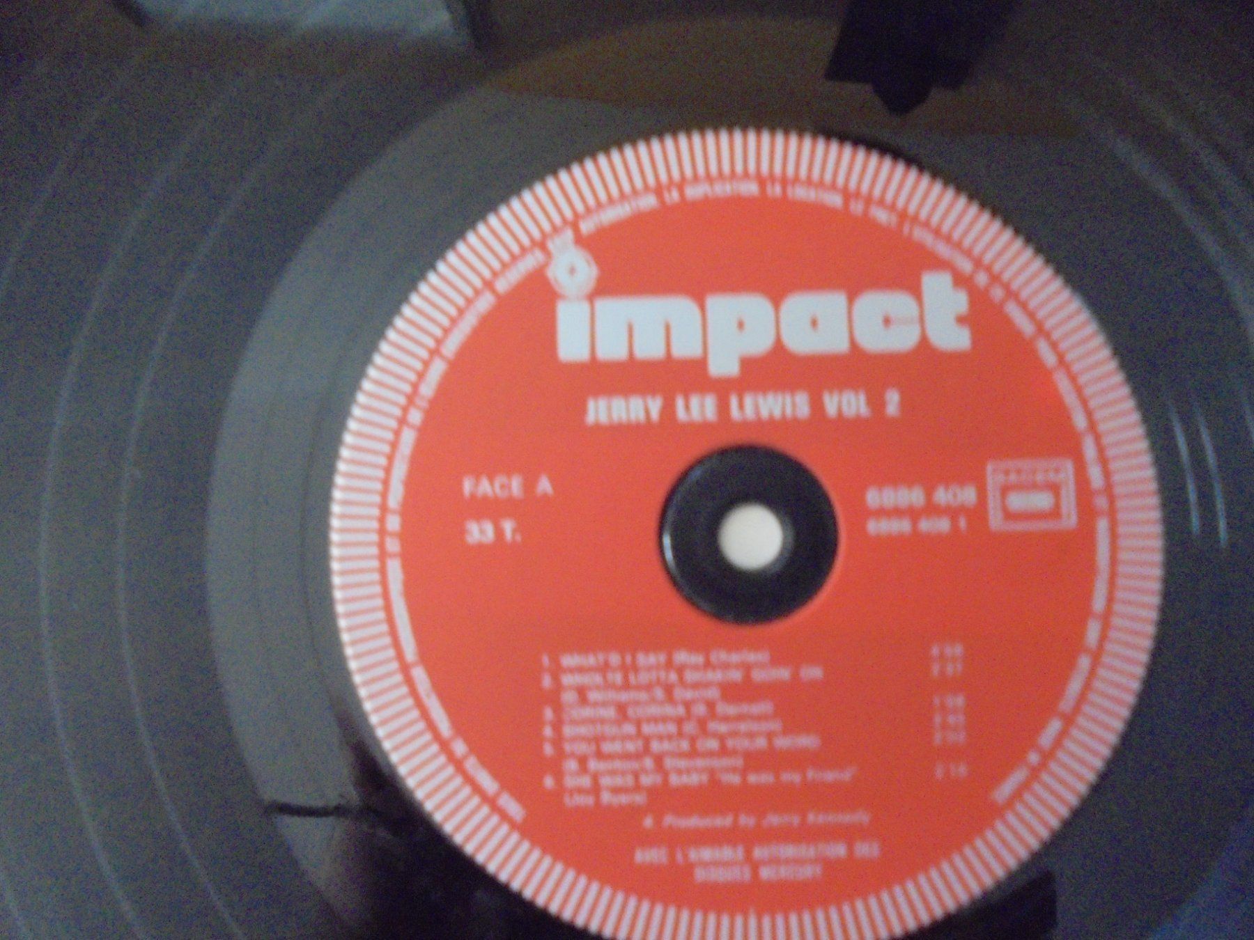 Dischi in vinile: Jerry Lee LEWIS " Volume 2 " LP Frankreich – Usato da Crissier venduto da Promopost 3