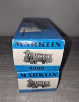 Märklin Leerkarton / OVP 2 Stück, Nr. 4000 kl.PW, top