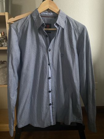 Chemise Strellson Slim Fit Rayée - Taille M - État neuf!
