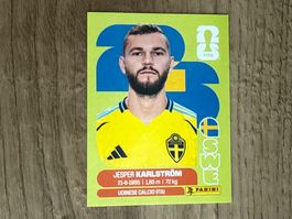 Panini Sticker FIFA WORLD CUP 2026 Jesper Karlström SWE 10