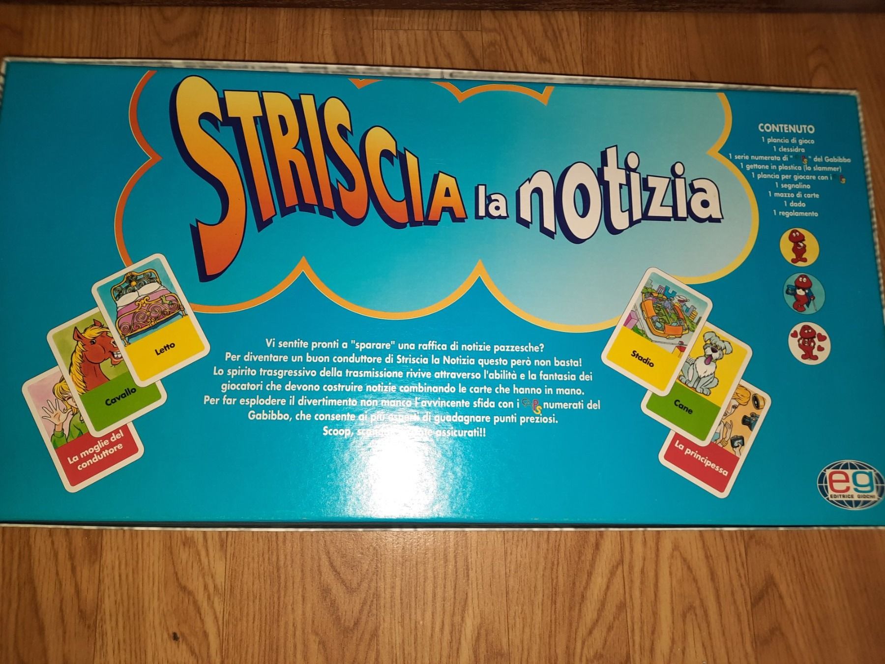 Giochi: striscia la notizia gioco da tavolo – Usato da Biasca venduto da Old_6blh 7