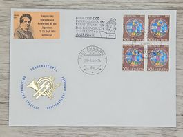 CL17 Enveloppe + Timbre Suisse 1968