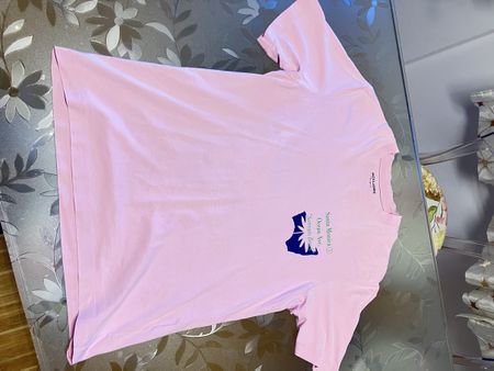 T-Shirt Jack & Jones rosa mit Aufdruck Grösse S neu