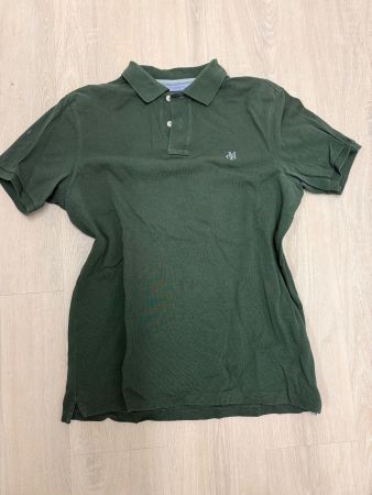 Marc O'Polo Poloshirt Herren M Regular Fit olivgrün