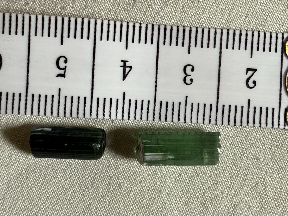 Mineralien & Heilsteine: Turmalin 2Stk 7ct – Neu (gemäss Beschreibung) aus Oberhof von RealStone 3