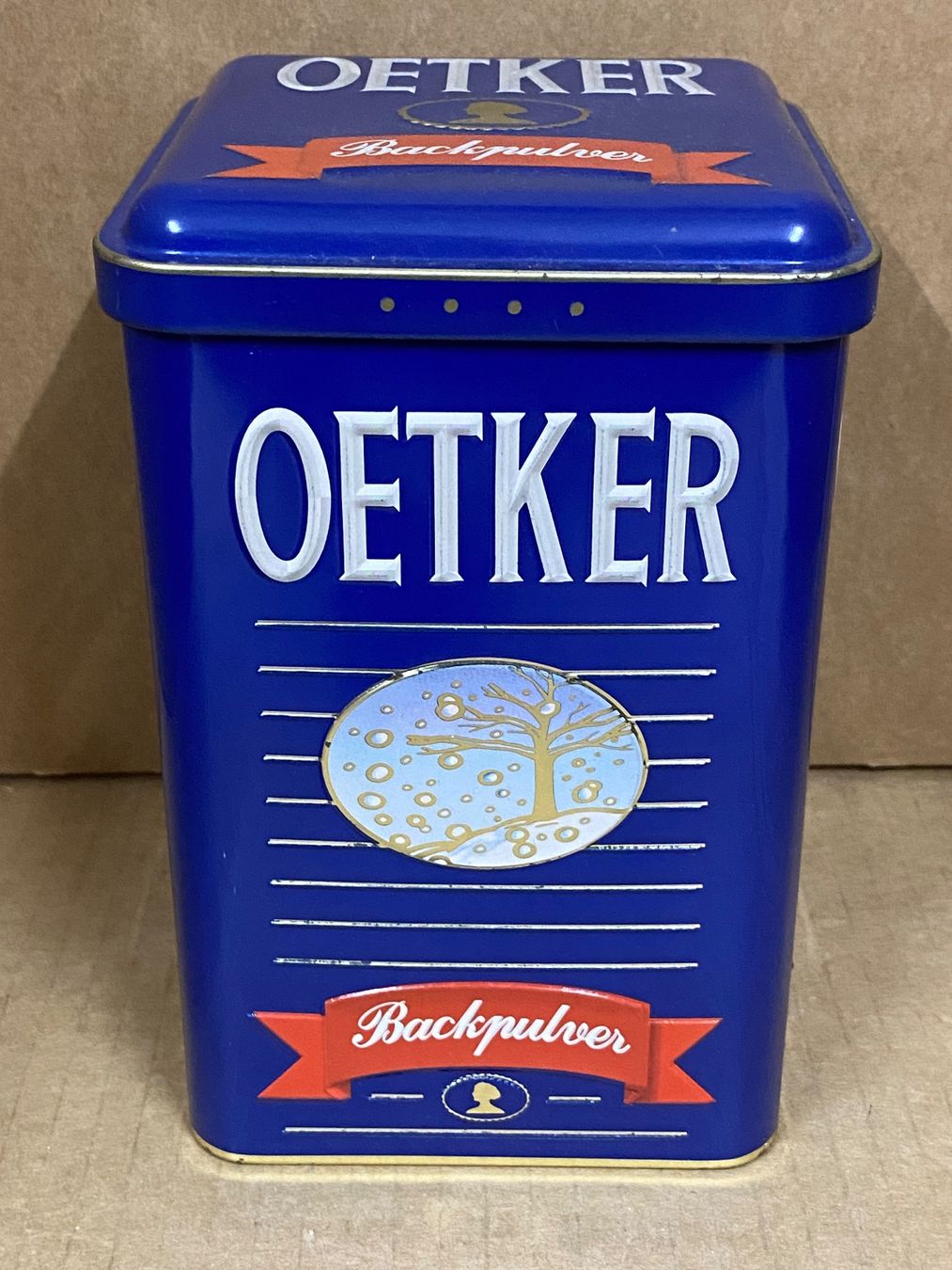 AluBox Barattoli: Blechbüchse "Winter" Dr. Oetker Backpulver – Usato da Eschlikon TG venduto da ArtRec