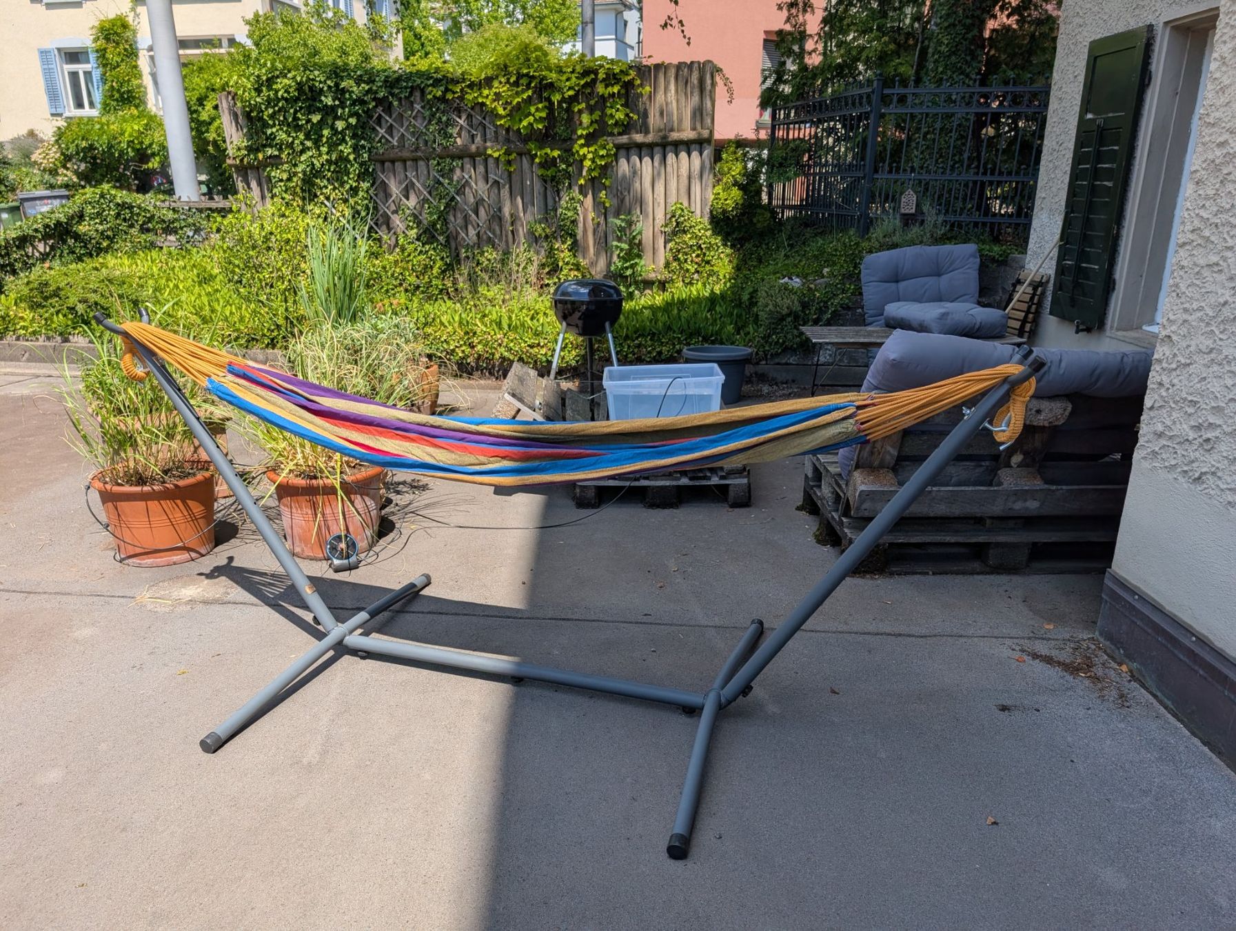 Hamac: Vivere Double Hammock with Steel Stand – D'occasion à Zürich par deb_n55g 3