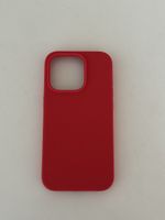 iPhone 15 Pro Silikonhülle – Rot