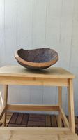 Natural Cork Bark Bowl Decorative Object Handmade Unique