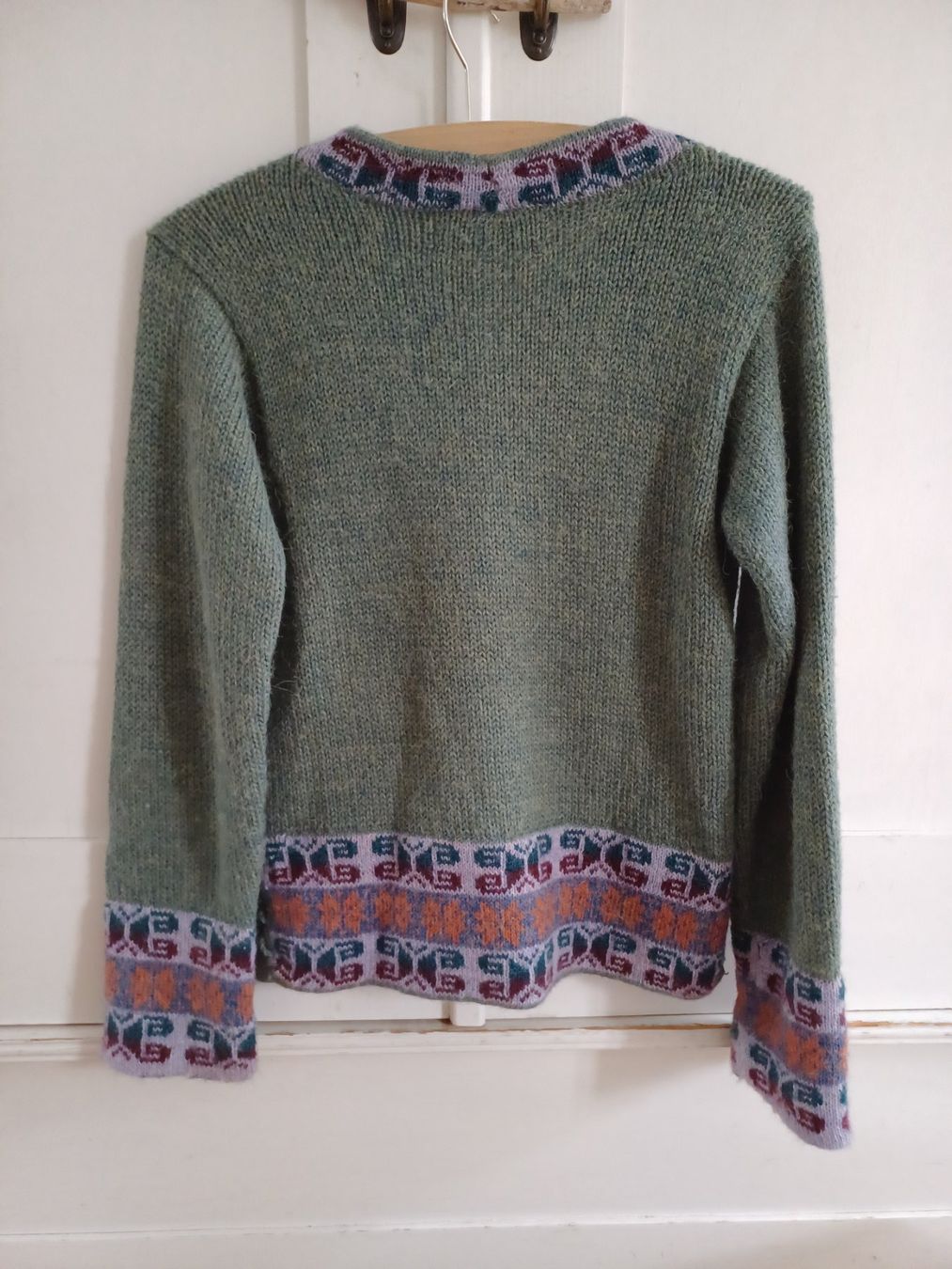 Maglioni & Felpe: Pullover Wolle Strickjacke 100 % Alpaka  Wolle – Usato da Elgg venduto da Flurinal 3