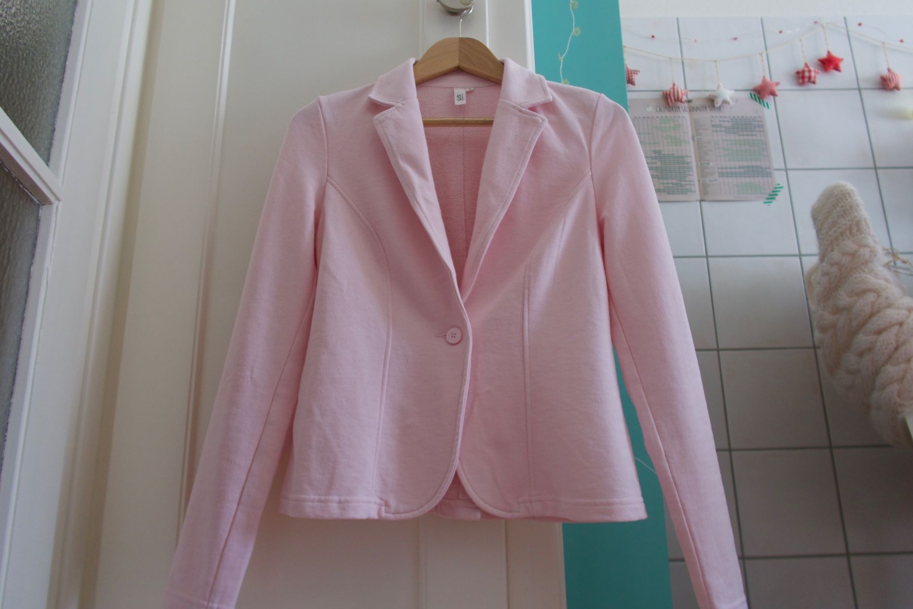 S.Oliver Giacche: S.Oliver - Veste en jersey rose - S – Nuovo (secondo la descrizione) da Lausanne venduto da Etoile96 3