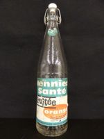 alte Flasche HENNIEZ SANTÉ FRUITÉE 1967 ORANGE