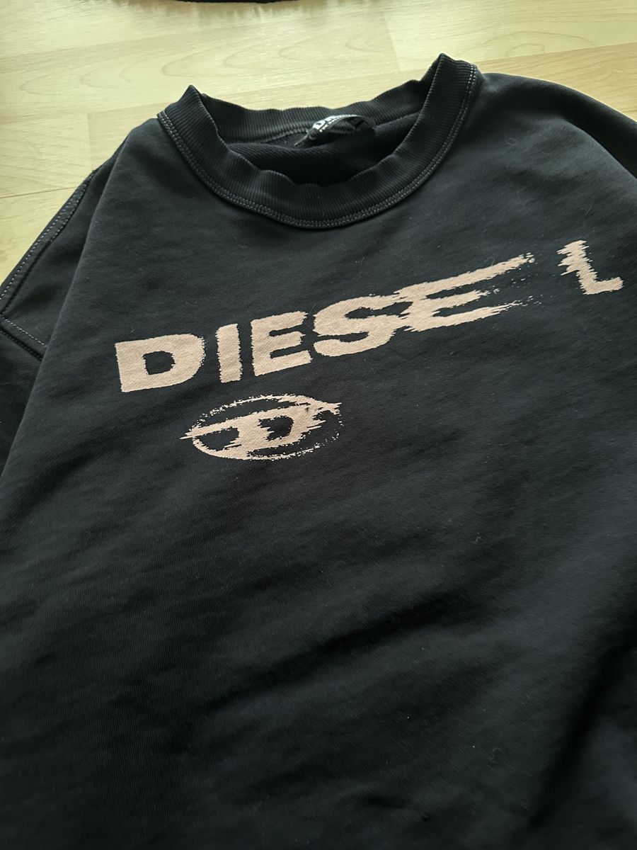 Diesel Maglioni & Felpe: Diesel - Oversized Sweater schwarz – Usato da Chur venduto da dajan.17 2