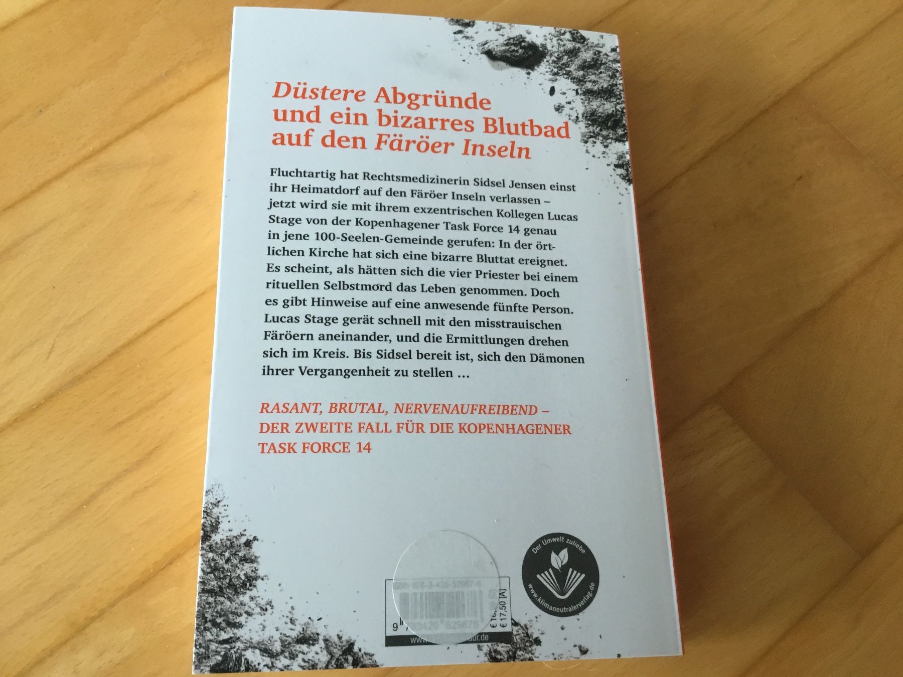 Bücher: Thomas Bagger - Feuer: Mord auf den Färöern, Thriller – Gebraucht aus Kerzers von Georges3210 1