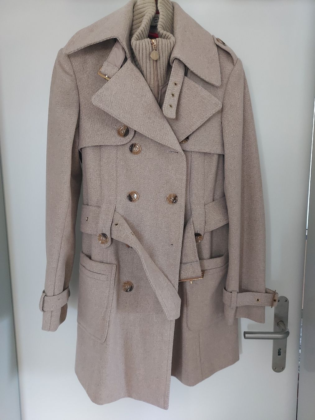 Cappotti: cappotto begie S – Usato da tenero venduto da Mam74