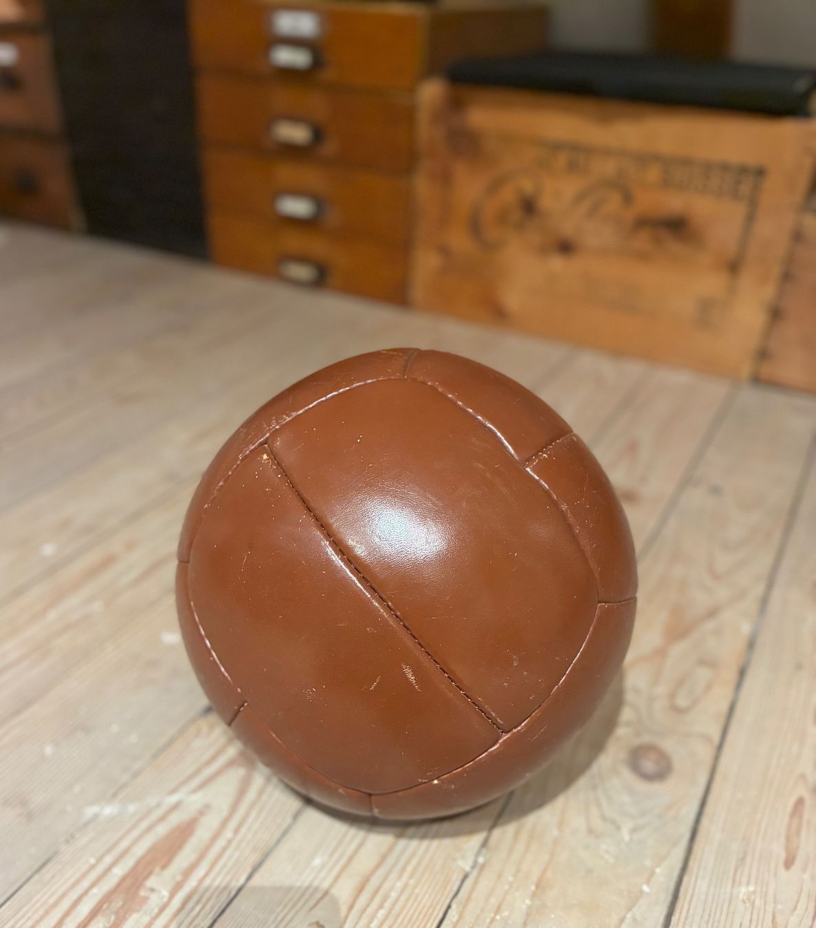 Bälle: Alter Lederball – Gebraucht aus Steffisburg von Reitschel5 2