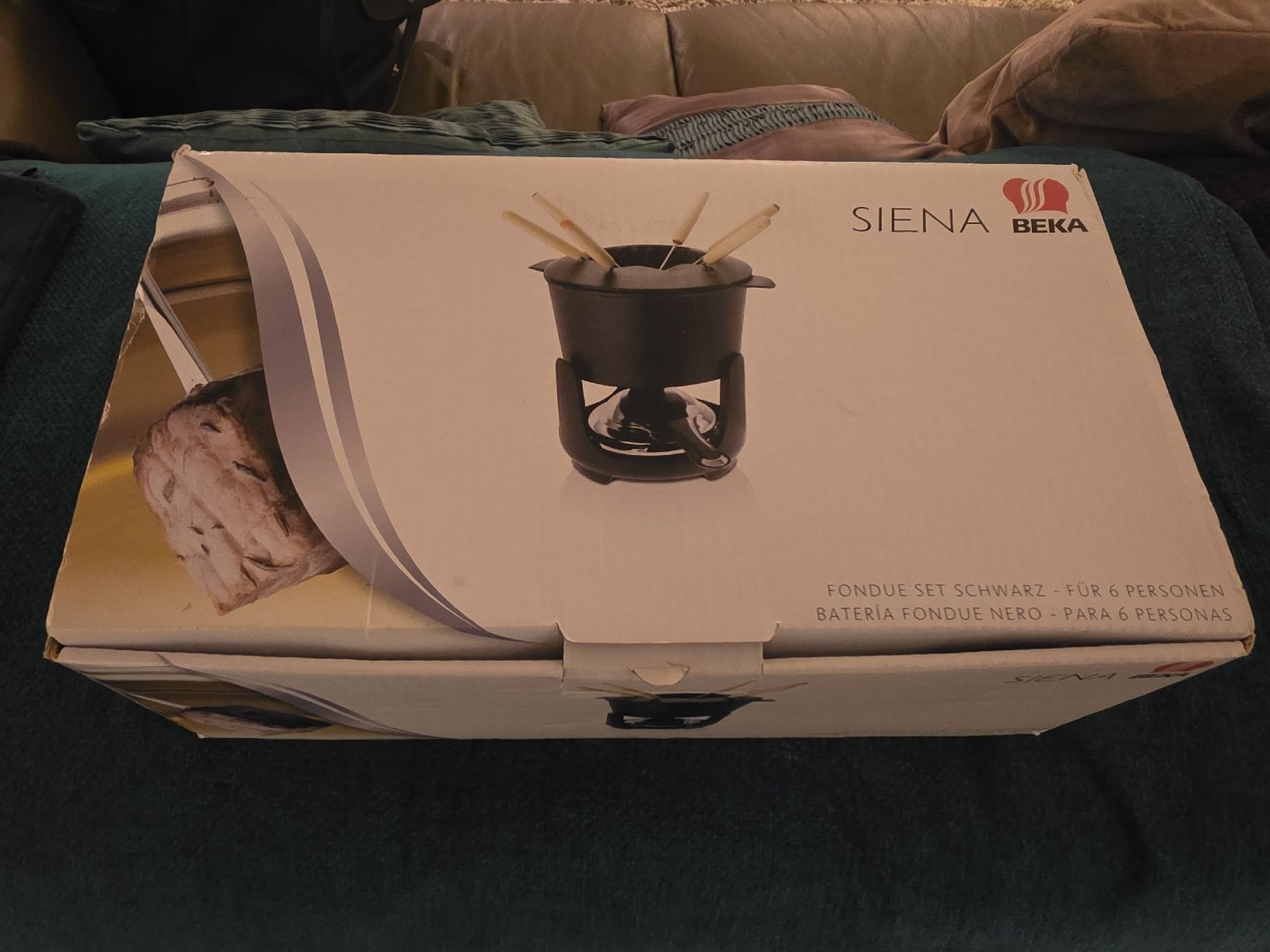 Set di piatti: Beka Siena Fondue Set – Nuovo e nell'imballaggio originale da Meilen venduto da ric_5ljp