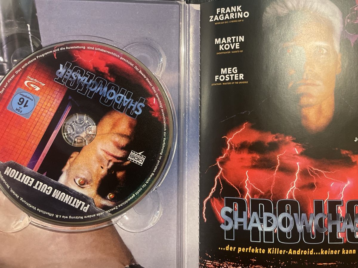 Tutti i DVDs: Shadowchaser (1992)  Mediabook  – Usato da Waldenburg venduto da Gonzo8 2