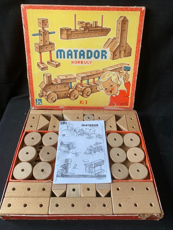 Matador Maker M108 - Baukasten, Set Di Costruzioni In Legno Per Bambini Da 3 Anni, 108 Pezzi, Martello E Pinze Inclusi, Made In Austria, Certificato PEFC - 2